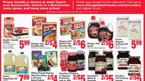 Jewel-Osco Smucker's 'Talk Chalk' Feature